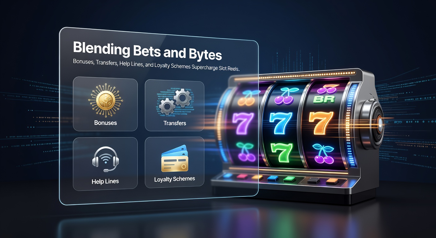 Smartphone screen displaying instant bank transfer confirmation amid a live blackjack table and accumulating loyalty rewards