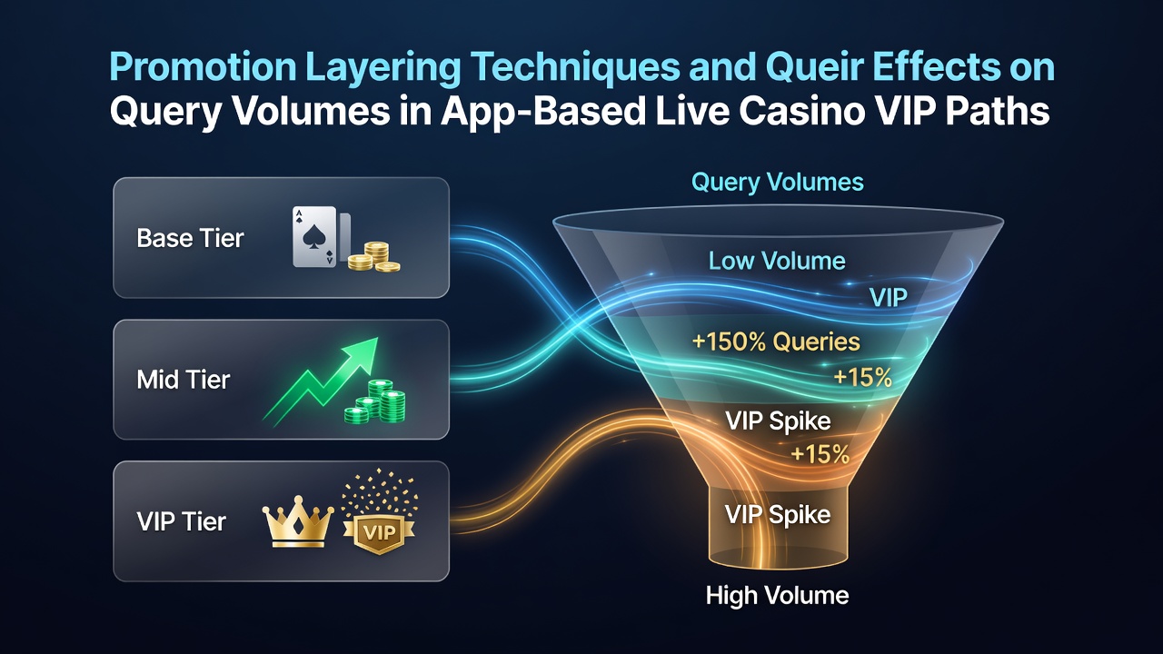 Mobile app interface showing layered casino promotions and VIP tier progression in a live dealer environment